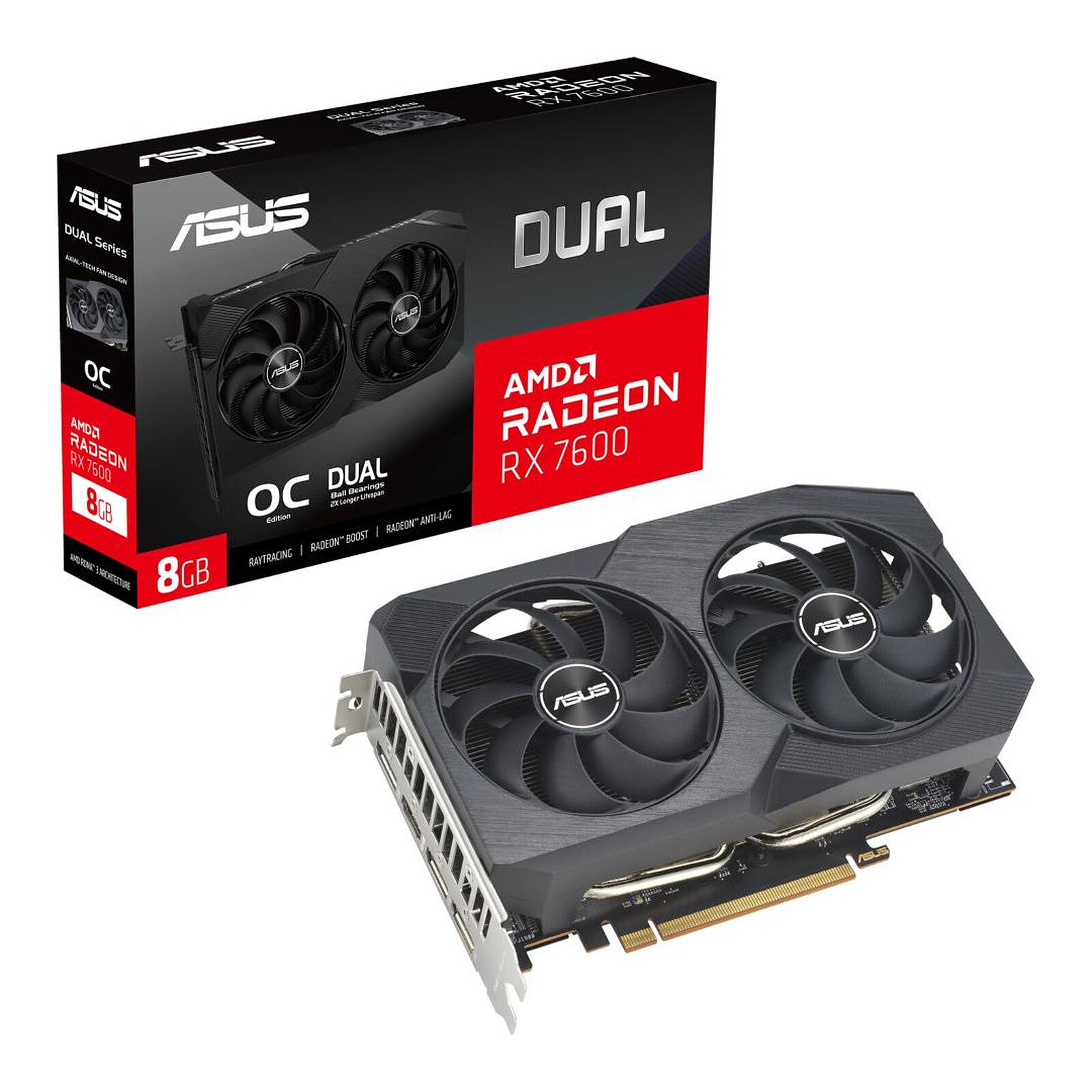 ASUS Dual Radeon RX 7600 OC