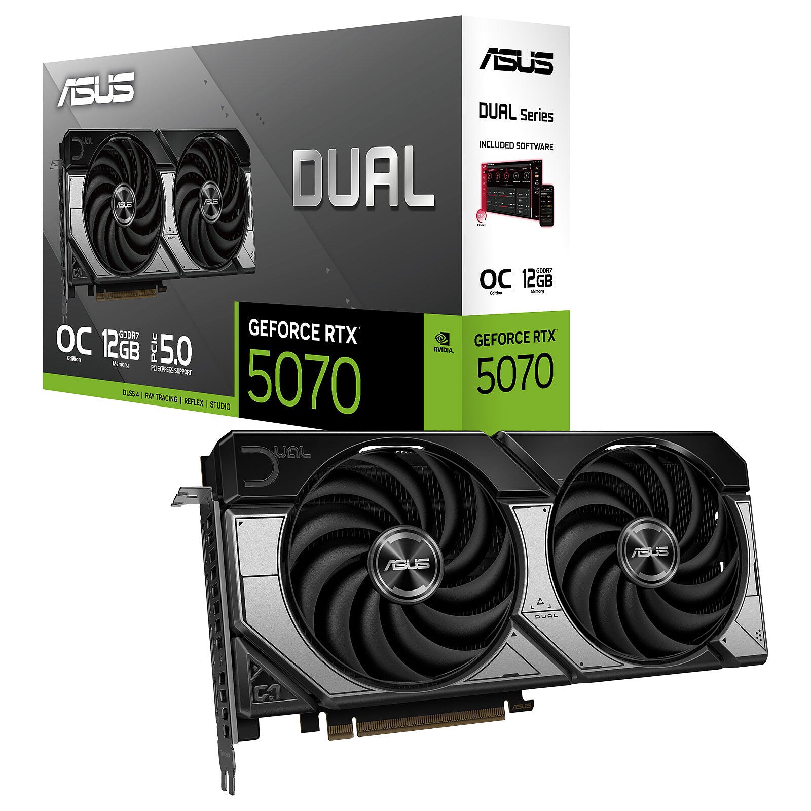 ASUS Dual  RTX 5070  OC Edition